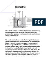 bomb calorimeter