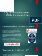 key developments from 1960 to the present day