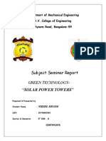 Seminar Report-Solar Tower