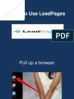 How To Use LeadPages