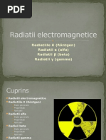 Download Radiatii Electromagnetice - prezentare ppt by Original Cherry SN289087548 doc pdf