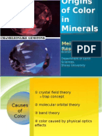Origins of Color in Minerals