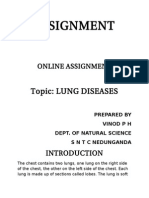 ASSIGNMENT Lung Diseases