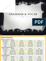Grammar & Vocab