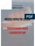 BEU - 2. Poglavlje - Termodinamicki Proces U Generatoru Pare PDF