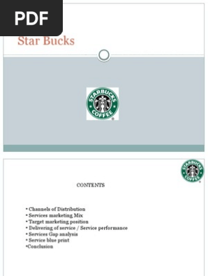 Starbucks Service Blueprint
