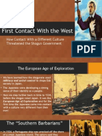 chapter 13- first contact with the west