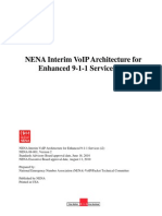 NENA Interim VoIP Architecture For E-911 I2