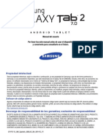 GT-P3113 Spanish User Manual LH2 F1