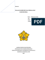 Laporan Praktikum Elektronika 1.doc
