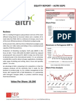 Equity Valuation Report - Altri SGPS