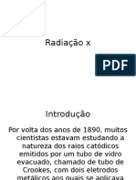 Radiação X