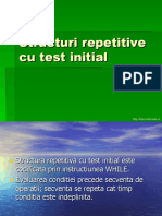 Structuri Repetitive Cu Test Initial