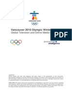 Vancouver 2010 Olympic Winter Games: Global Television and Online Media Overview