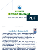 Breakfast in Indonesia Prof.hardin Pergizi.org