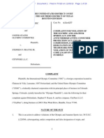 International Olympic Committee Cybersquatting Complaint PDF