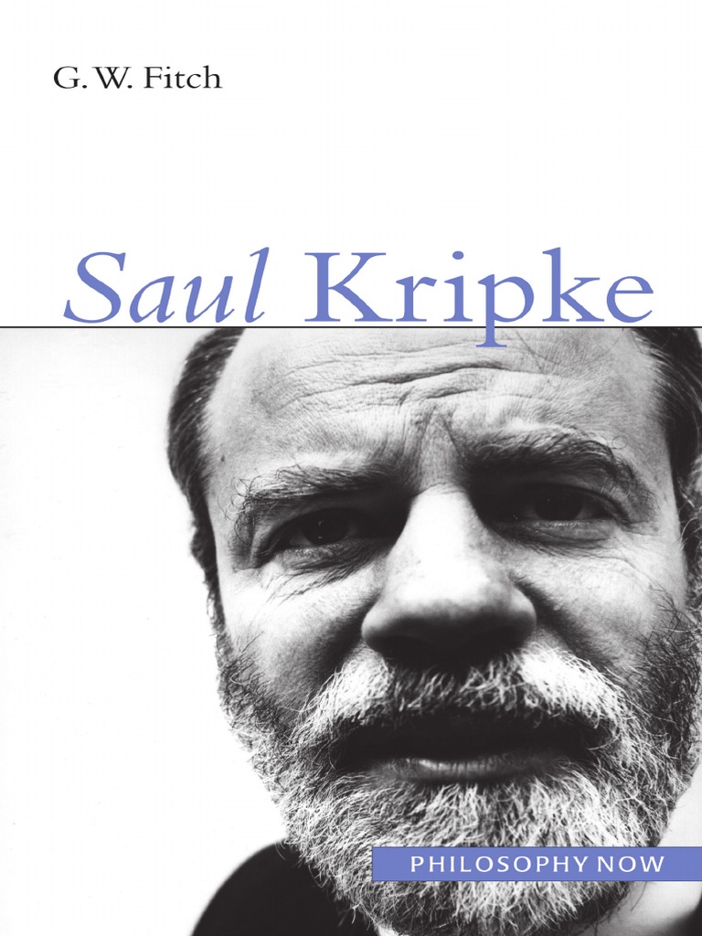 Saul Kripke, Lógica Modal | PDF | Social Science | General Fiction