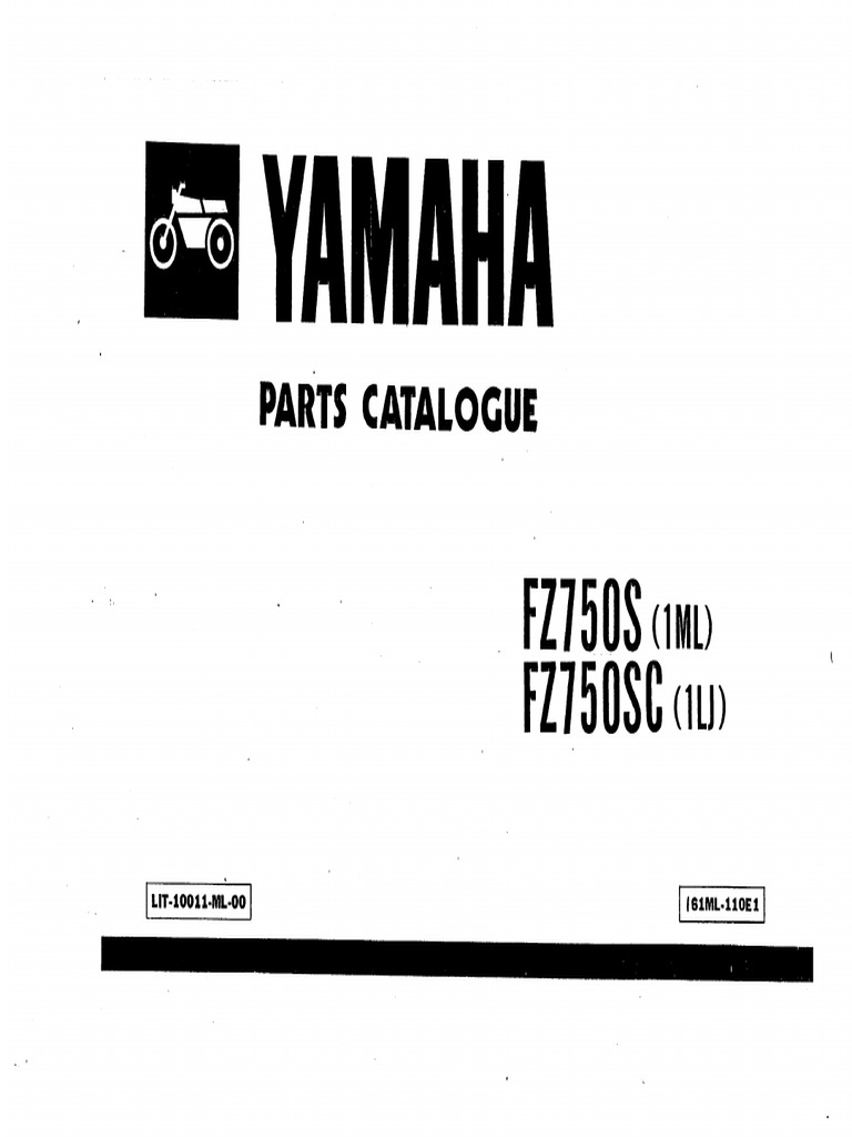 FZ750 1986 | PDF