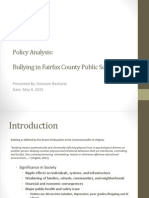 policy analysis- bullying in fcps-