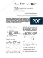 Simulación de Acceleración y Autonomia de Un Vehículo Electrico