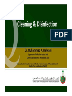 Cleaning & Disinfection Cleaning & Disinfection: Dr. Muhammad A. Halwani