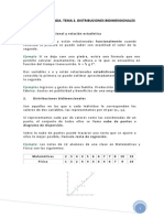 Tema 2. Estadistica Bidimensional PDF