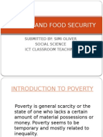 Poverty and Food Security