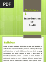 Auditing Basics 