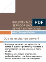 implementacindeservidor exchange server en windows server