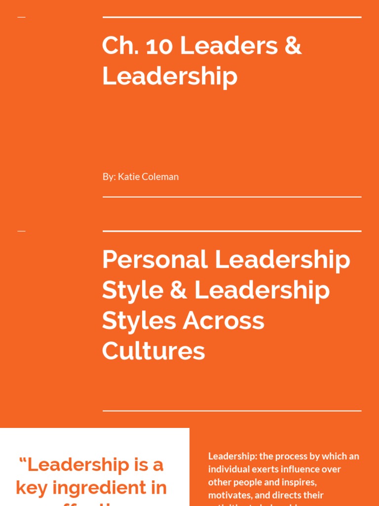 Leadership Styles and Effectiveness | PDF | Business