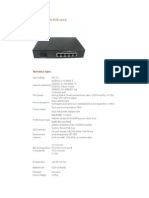 Kextech 4+1 Ports POE Switch