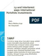 Currency and Interterest Rate Swaps International Portofolio Investments
