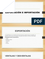 Exportación e Importación en El PERU