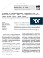 2013 Transcript Control of FUM1 Fungal Genetics and Biology