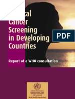 Cervical Screening in Developing Countries