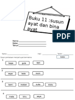 Buku 11 Rido - Susun Ayat Dan Bina Ayat