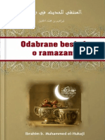 Odabrane Besjede o Ramazanu - Ibrahim B Muhammed-El-Hukajli