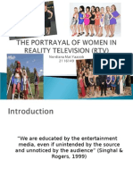 Presentation: The Portrayal of Women in Reality TV Shows