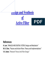 Active Filter DSD Lecture Slide