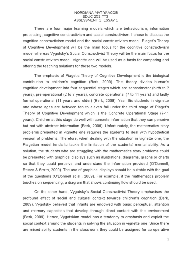 Constructivism Learning Theory & Philosophy of Education visual data 2