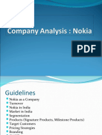 Nokia - Company Analysis