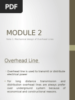 Note 1: Mechanical Design of Overhead Lines