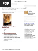 Download Hiasan dinding dengan batang bambuKreasi dan Kerajinanpdf by Zack Juggerjack SN289203394 doc pdf