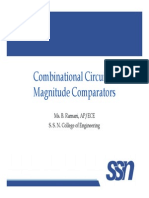 Combinational Circuits - Magnitude Comparators Magnitude Comparators