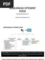 Download KOMUNIKASI DITEMPAT KERJA by yanni SN289207900 doc pdf