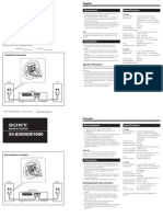 SS-B1000_B3000 Operating Instructions