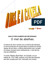 O Poder Curativo Do Mel e Da Canela