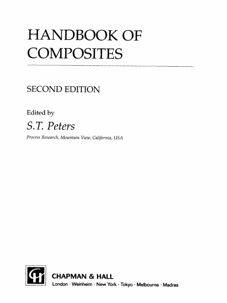 Composites by S T Peter PDF | PDF