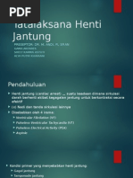 Tatalaksana Henti Jantung