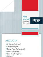 Alat Sentrifugasi